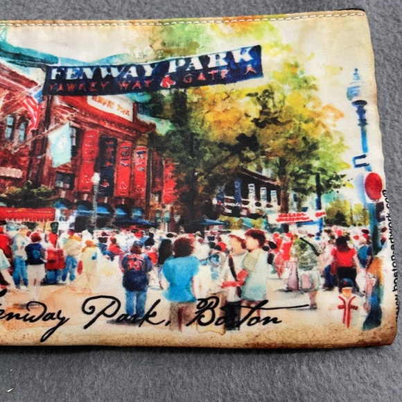 Fenway Park, Boston 8” X 5” Double Sided Print Zipper Pouch - Picture 3 of 10